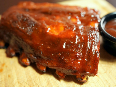 We have the Best Ribs in LA, really, just ask our customers! We only make what we can do extremely well, so the only ribs we make are the Baby Back Ribs.  Try our Leaning Tower Ribblets for just a taste of ribs. They are individual ribs cut in half, buy 'em in 4, 8 or 12pc.